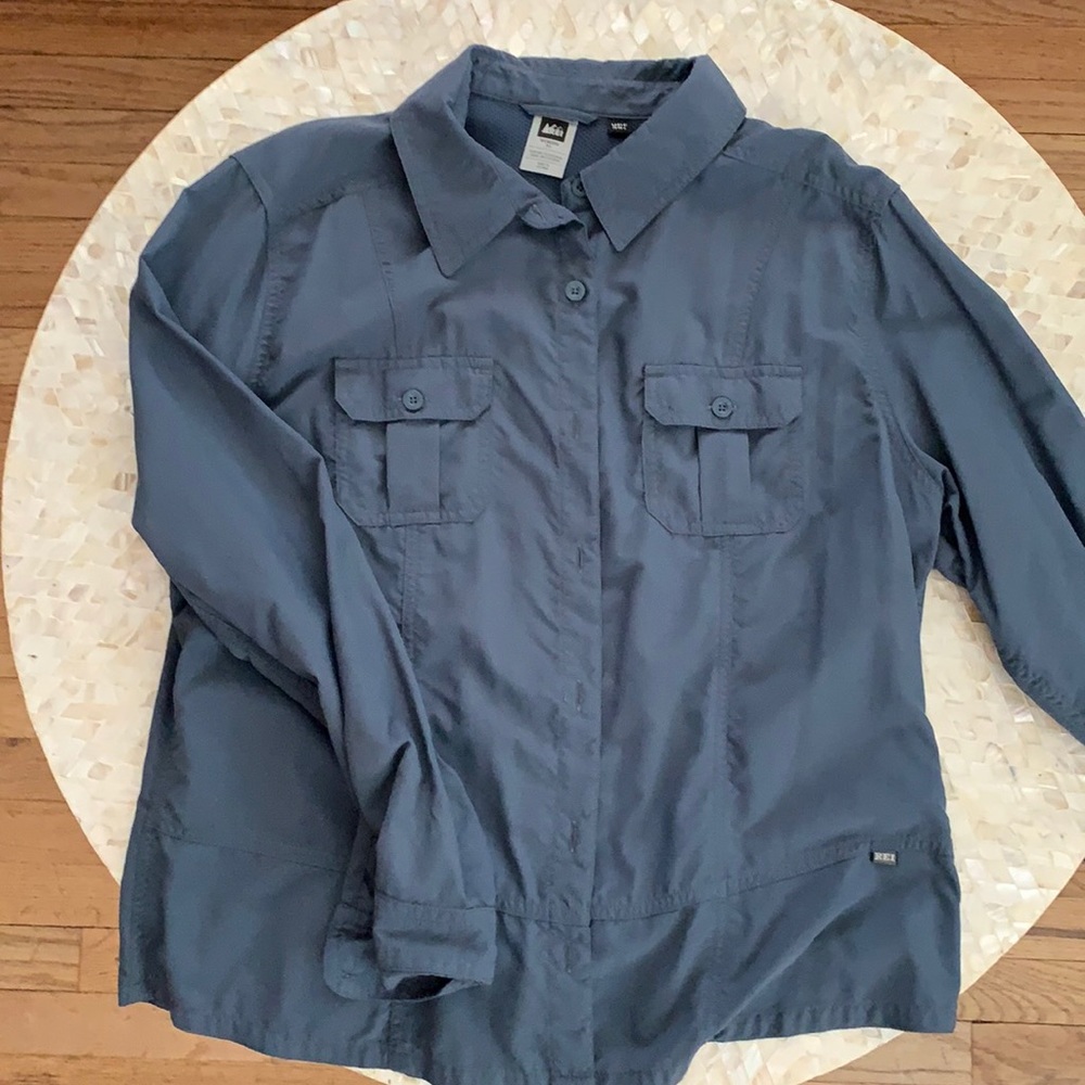 REI UPF 30+ Womens LS Shirt